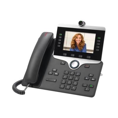 Multi Line Cisco IP Phone 8845 HD 720p Video IP Phone CP-8845-K9= Met USB en Bluetooth