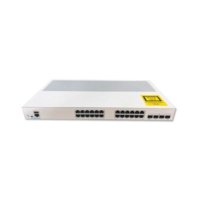 Cisco C1000 Serie 10/100/1000 Ethernet PoE Poorten SFP Uplink Switch C1000-24P-4G-L
