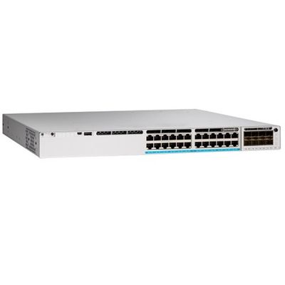 Oorspronkelijke Cisco 9300-serie schakelaars 24 poorten SFP-netwerkschakelaar C9300-24S-A